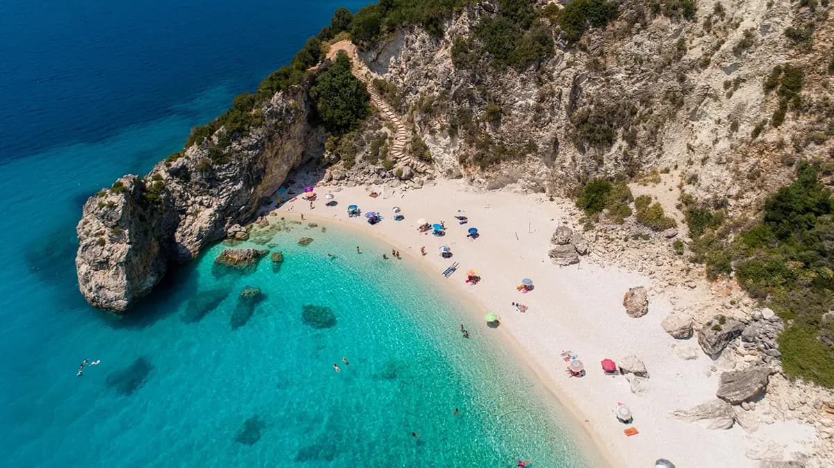 Agiofili - Beautiful beach in Lefkada, Greece